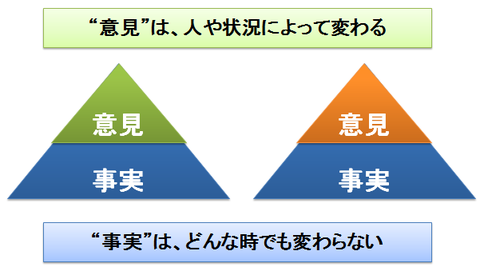 事実と意見