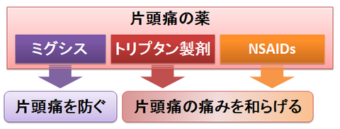 ミグシス～片頭痛を防ぐ役割