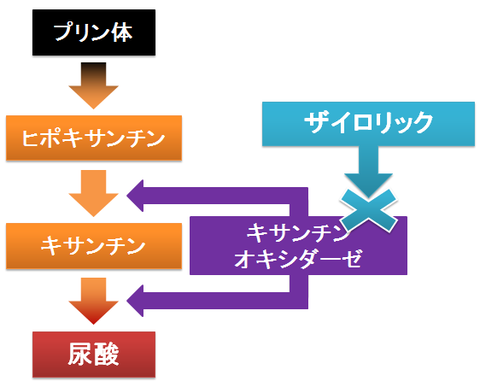 ザイロリック～尿酸生成抑制薬