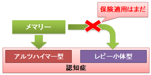 メマリーの保険適用